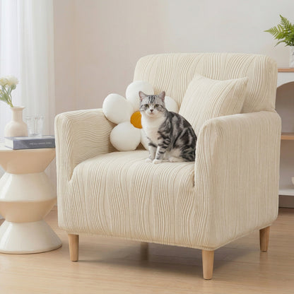 Jacquard Stretch Full-Cover Anti-scratch Armchair Cover