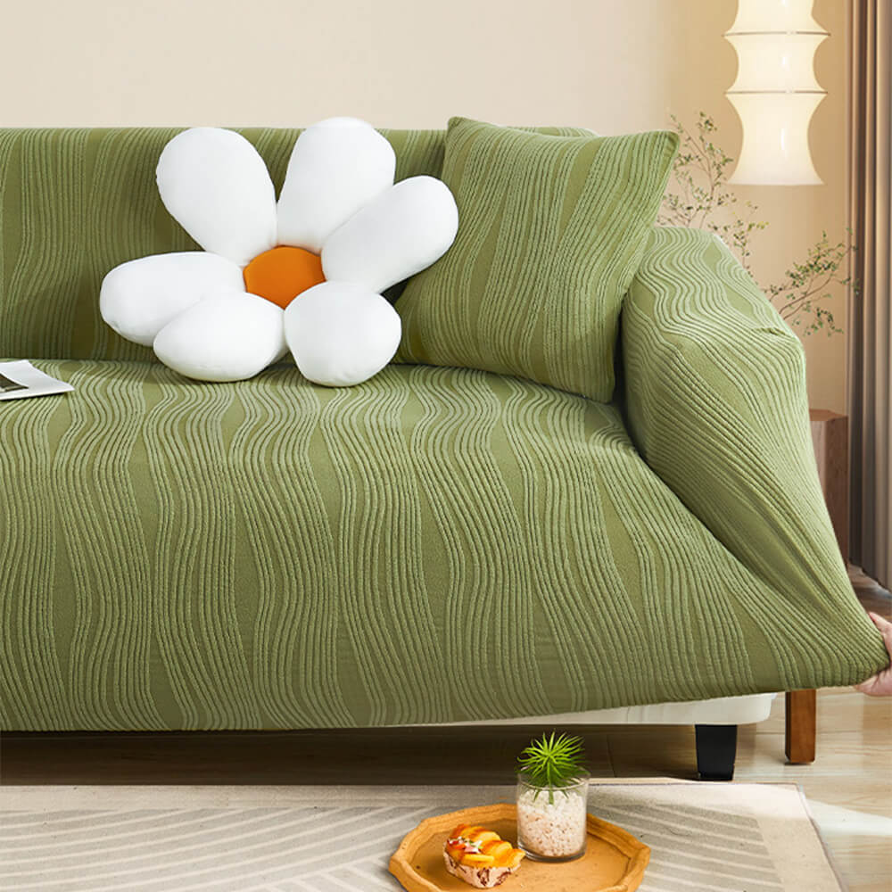 Jacquard Stretch Full-Cover Anti-scratch Armchair Cover