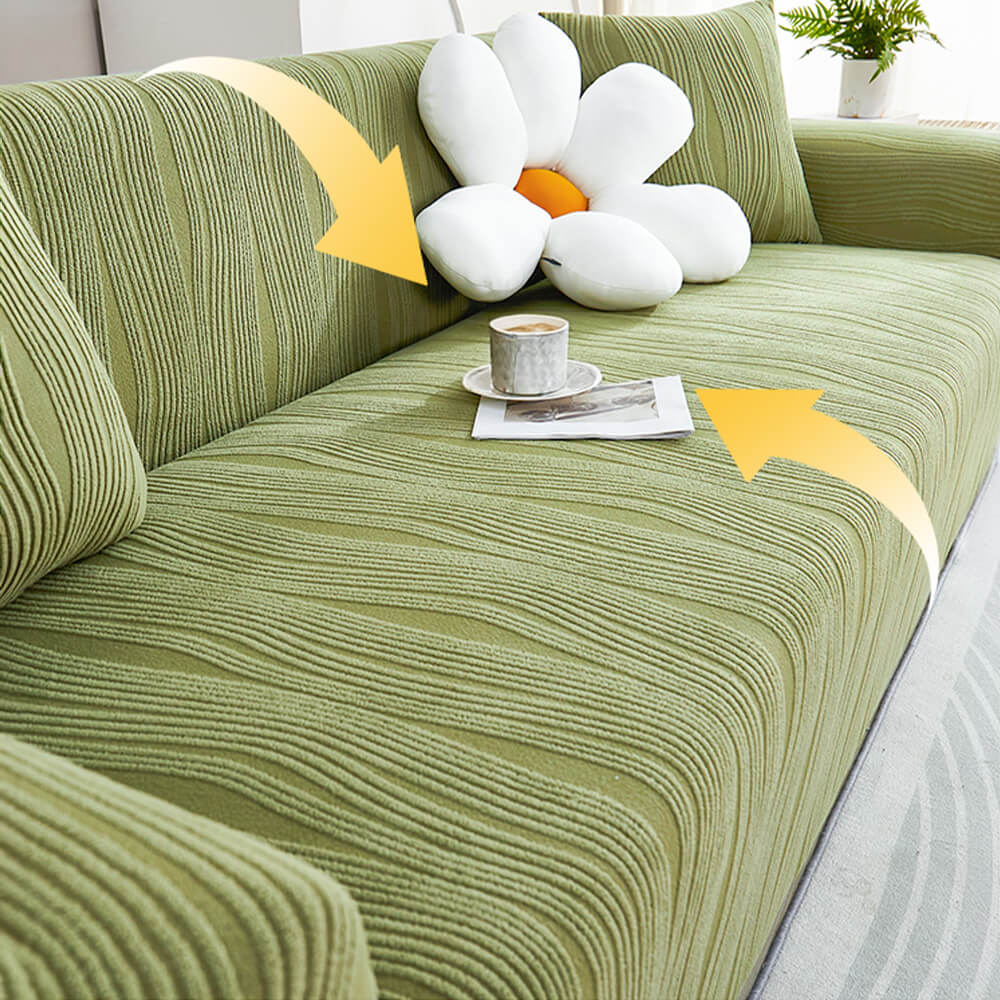 Jacquard Stretch Full-Cover Anti-scratch Armchair Cover