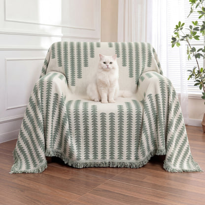All-seasons Chenille Fabric Double-sided Anti-scratch Home Decoration Armchair Cover