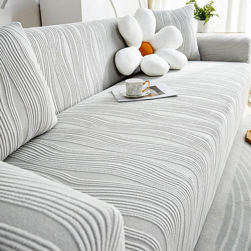 Jacquard Stretch Full-Cover Anti-scratch Couch Cover