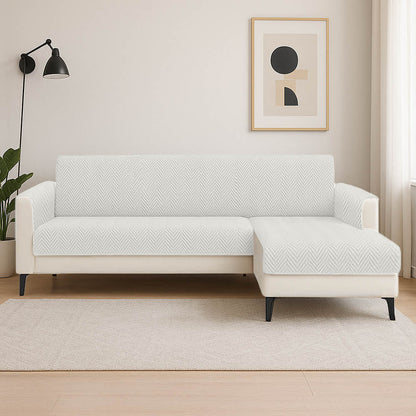 Waterproof Non-Slip Furniture Protector One-Piece Pet Sectional Couch Cover-Slipsafe