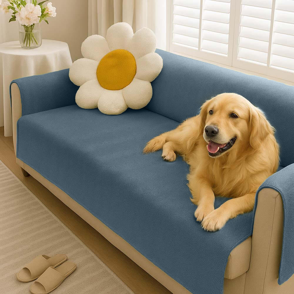 Waterproof Non-Slip Furniture Protector One-Piece Pet Couch Cover-Slipsafe