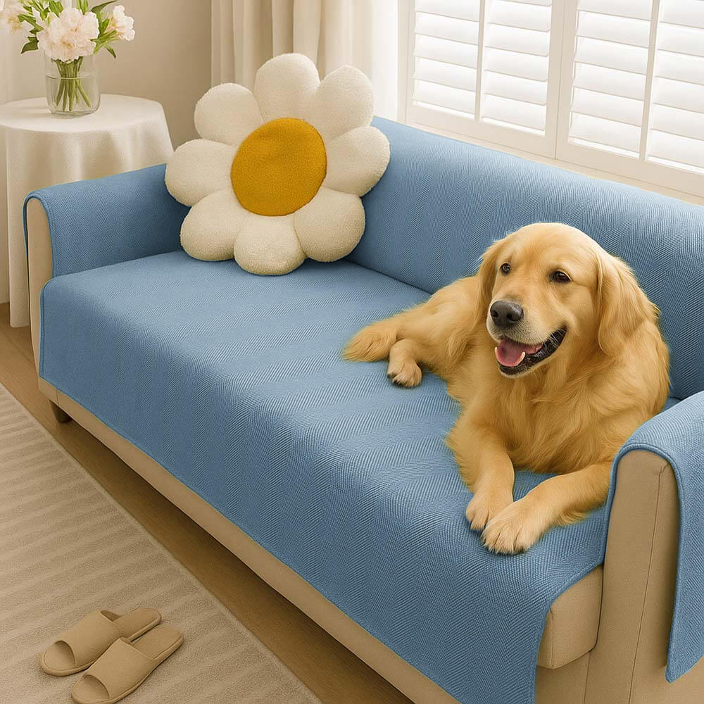 Waterproof Non-Slip Furniture Protector One-Piece Pet Couch Cover-Slipsafe
