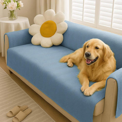 Waterproof Non-Slip Furniture Protector One-Piece Pet Sectional Couch Cover-Slipsafe