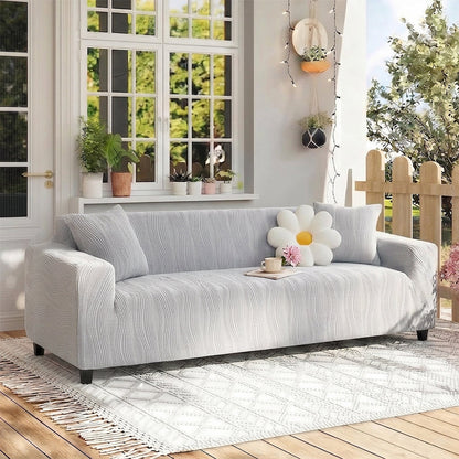 Jacquard Stretch Full-Cover Anti-scratch Couch Cover