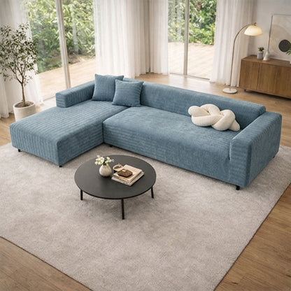 Herringbone Full Coverage Scratch-Resistant Sofa Protection Magic Stretch  Sectional Couch Cover