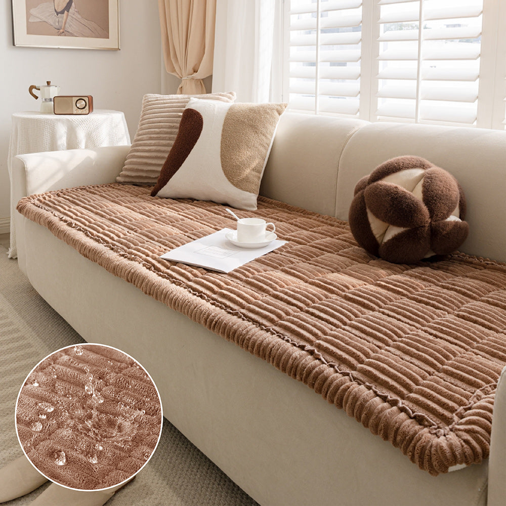 Waterproof Lazy Soft Flannel Breathable Pet Mat Non-slip Couch Cover