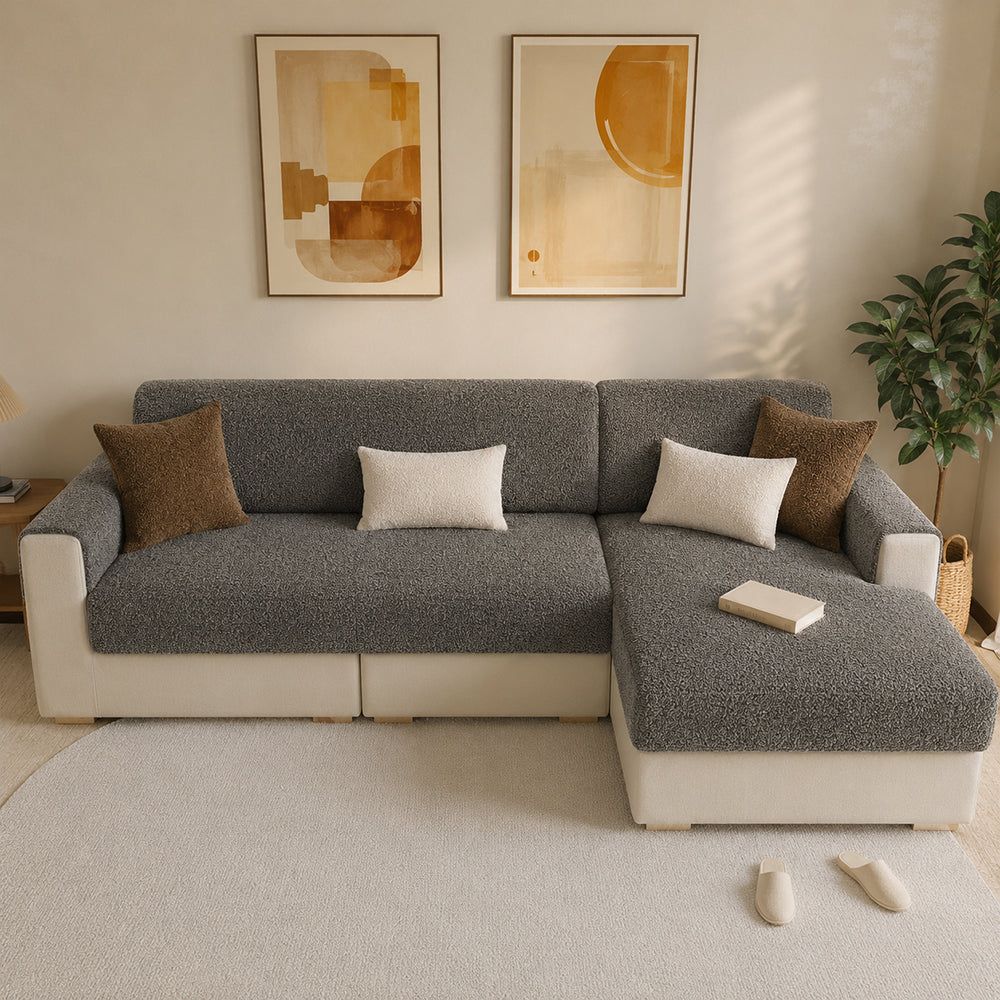 All-Season Breathable Chenille Scratch-Resistant Sofa Protection Couch Cover