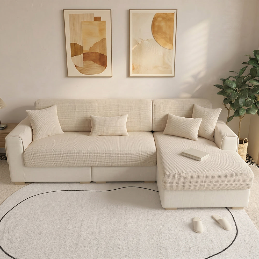 One-Piece Chenille Scratch-Resistant Durable Water-Repellent Non-Slip Couch Cover