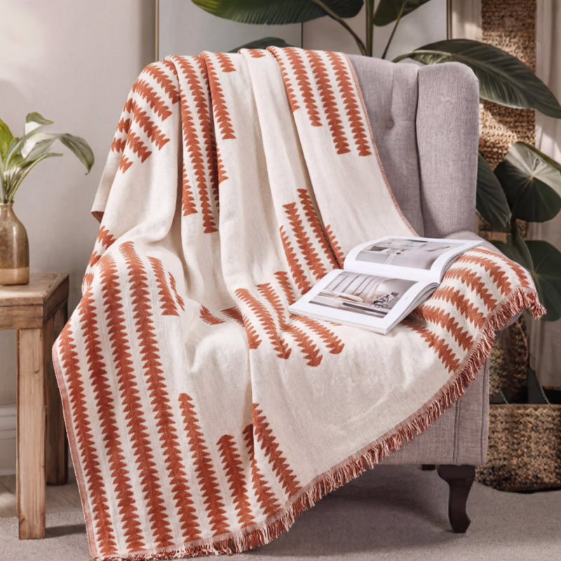 All-seasons Chenille Fabric Double-sided Anti-scratch Home Decoration Armchair Cover