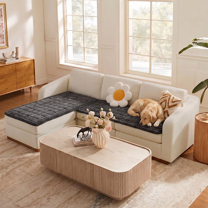 Waterproof Lazy Soft Flannel Breathable Pet Mat Non-slip Sectional Couch Cover