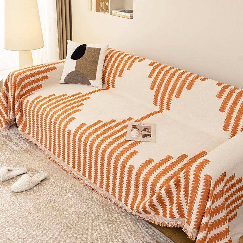 All-seasons Chenille Fabric Double-sided Anti-scratch Home Decoration Armchair Cover