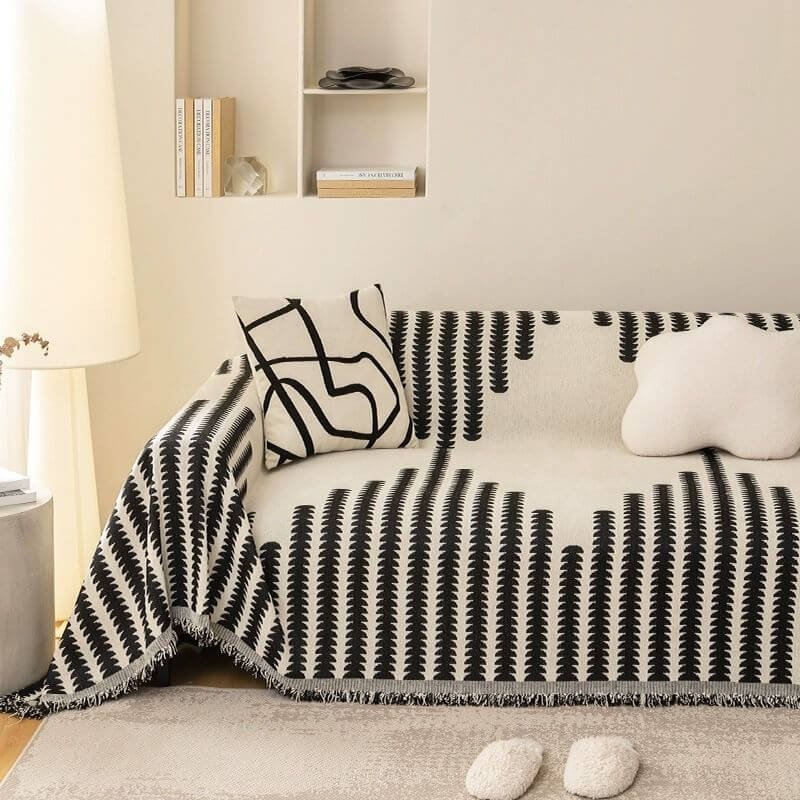 All-seasons Chenille Fabric Double-sided Anti-scratch Home Decoration Armchair Cover