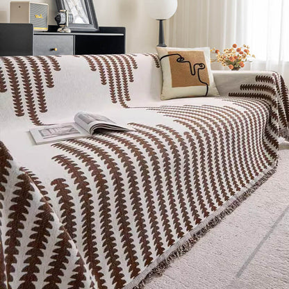 All-seasons Chenille Fabric Double-sided Anti-scratch Home Decoration Armchair Cover