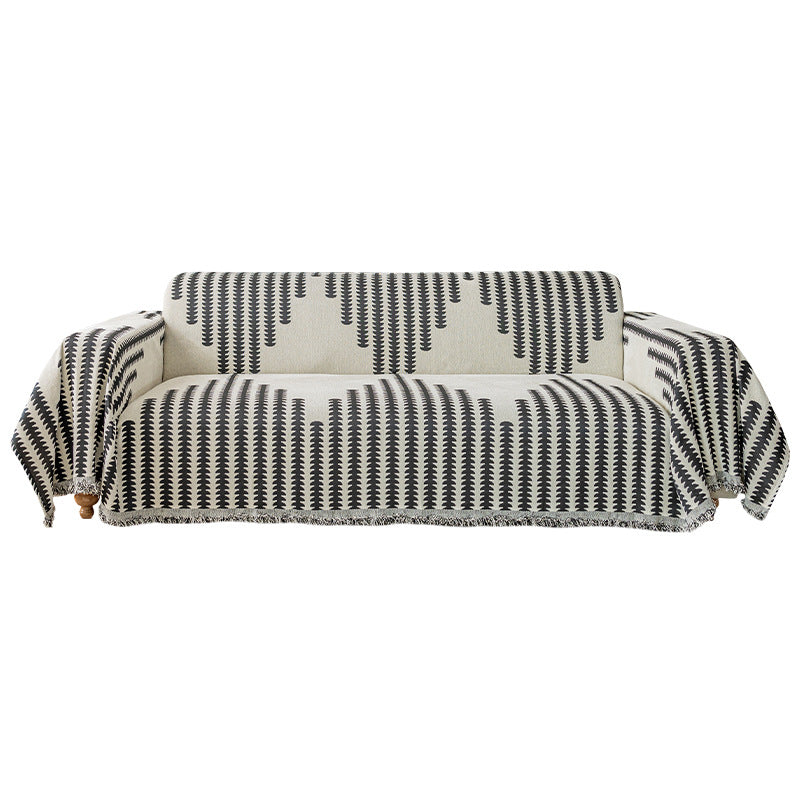 All-seasons Chenille Fabric Double-sided Anti-scratch Home Decoration Couch Cover