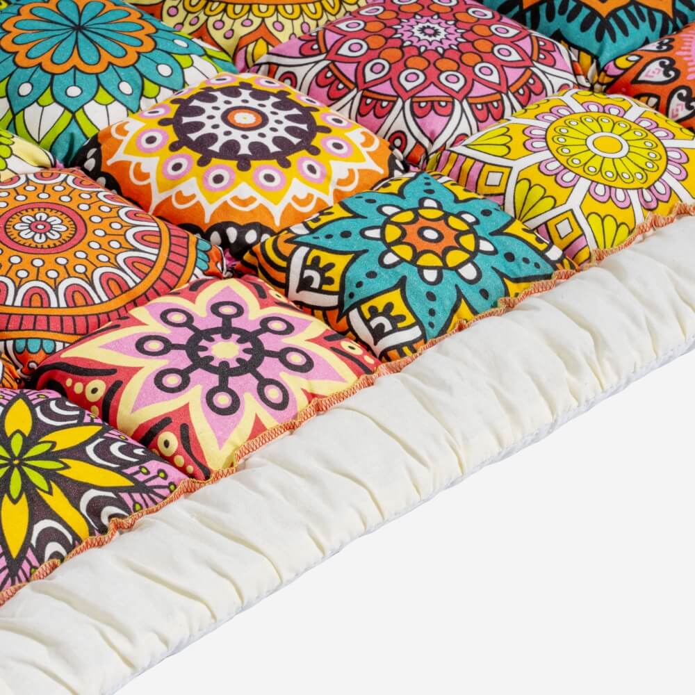 Garden Chic Cotton One-Piece Pet Friendly Protective Couch Cover