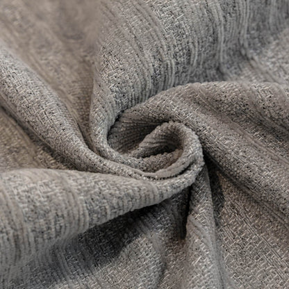 Cream Chenille Textured Pet-Friendly Anti-Scratch Throw Couch Cover