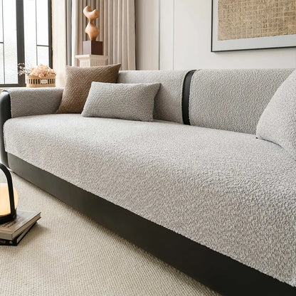 All-Season Breathable Chenille Scratch-Resistant Sofa Protection Sectional Couch Cover
