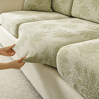 Elastic Chenille All-Season Anti-Scratch Full-Coverage Stretch Sectional Couch Cover