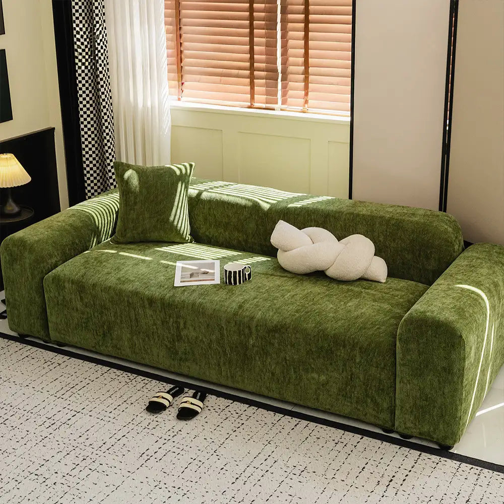 Herringbone Full Coverage Comfortable Scratch-Resistant Sofa Protection Magic Armchair Cover