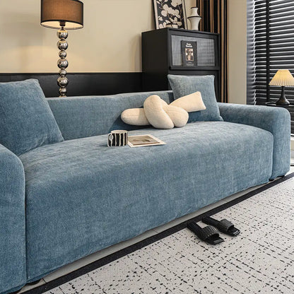 Herringbone Full Coverage Comfortable Scratch-Resistant Sofa Protection Magic Armchair Cover