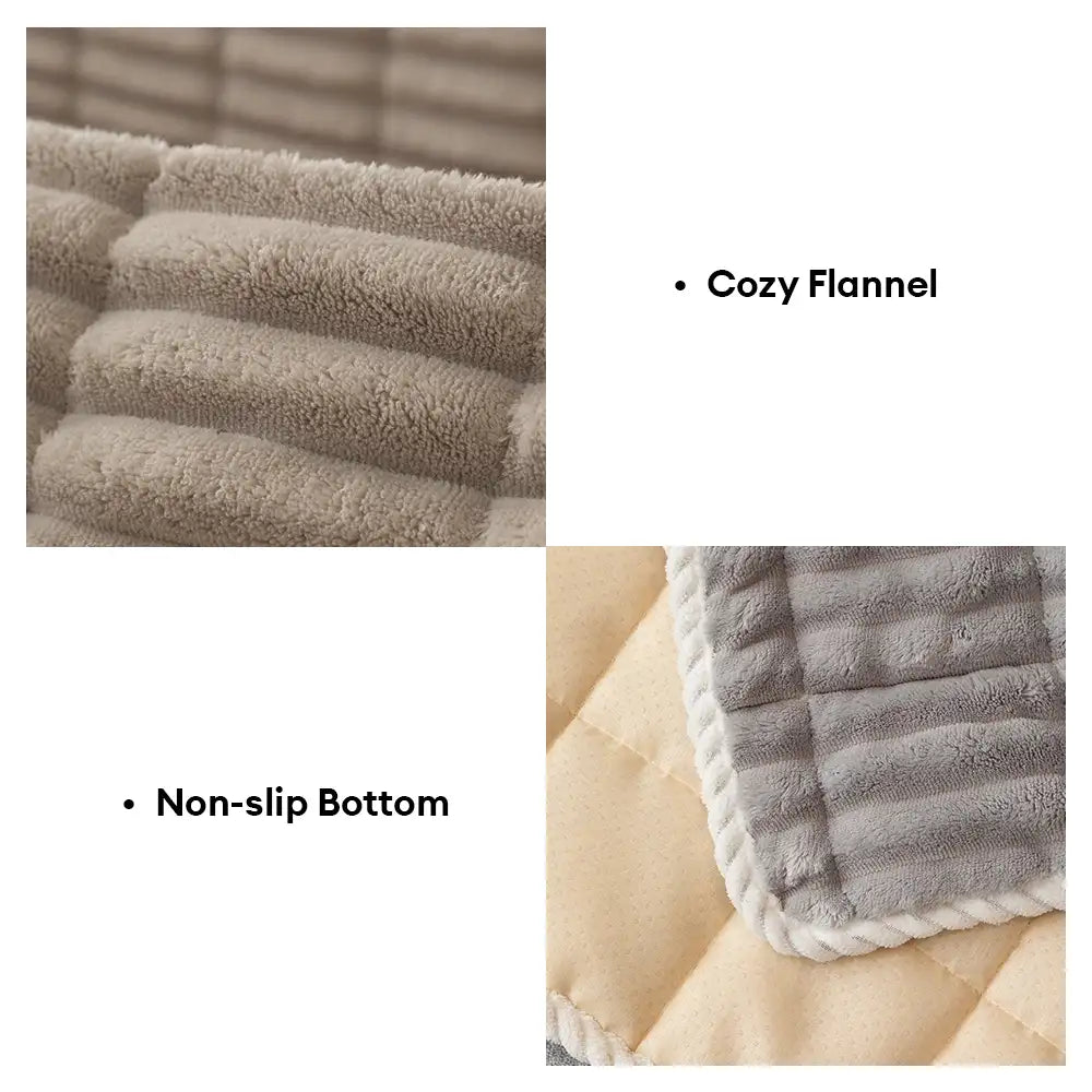 Waterproof Cozy Flannel Sofa Protection Non-Slip Couch Cover