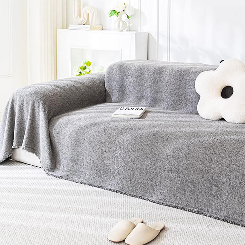 Soft Plush Water-resistant Multi-Purpose Furniture Protection Armchair Cover