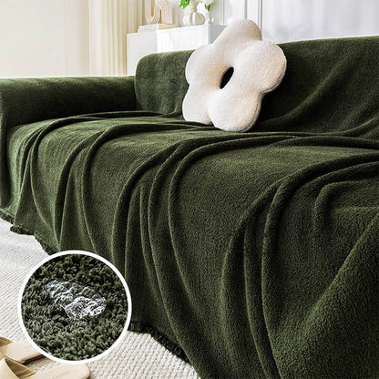 Soft Plush Water-resistant Multi-Purpose Furniture Protection Armchair Cover