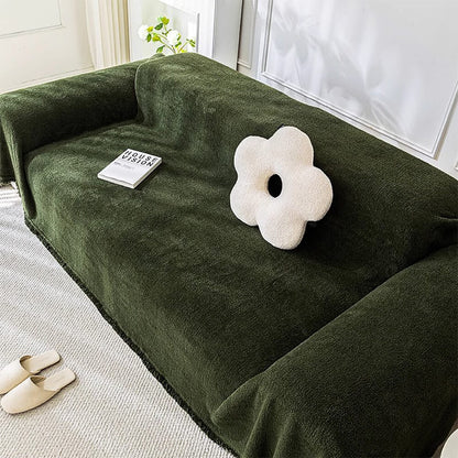 Soft Plush Water-resistant Multi-Purpose Furniture Protection Armchair Cover
