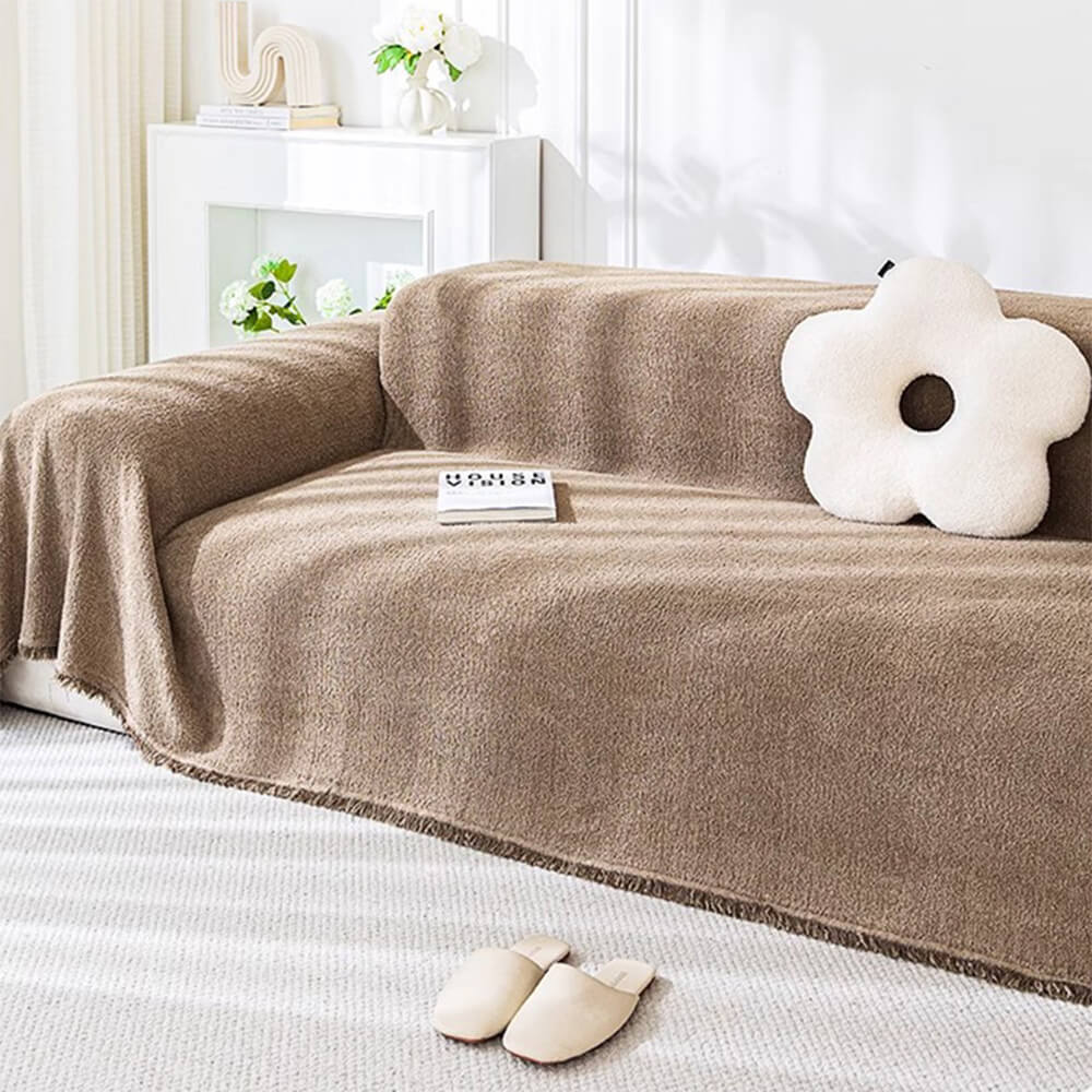 Soft Plush Water-resistant Multi-Purpose Furniture Protection Armchair Cover