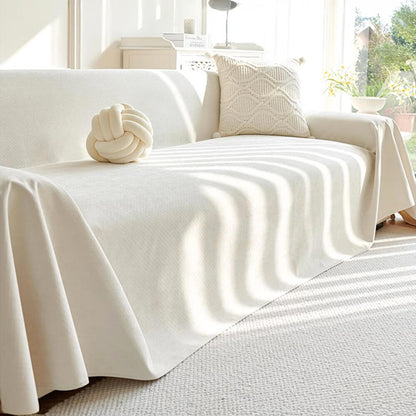 Soft and Waterproof Scratch-Resistant Non-Linting Throw  Sectional Couch Cover
