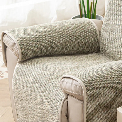 Jacquard Chenille Anti-Scratch Non-Slip Recliner Couch Cover - Chic