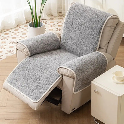 Jacquard Chenille Anti-Scratch Non-Slip Recliner Couch Cover - Chic