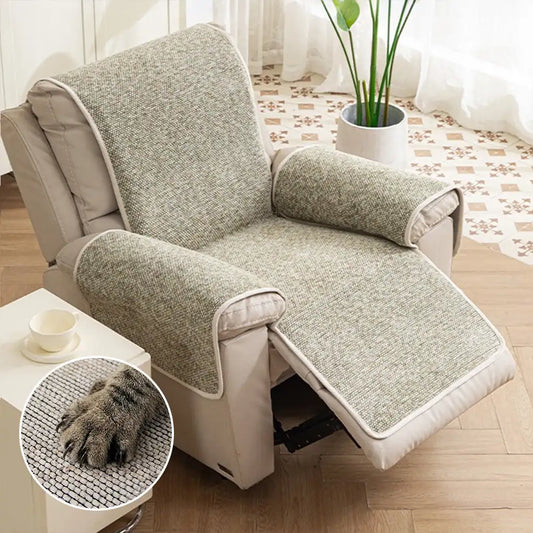 Jacquard Chenille Anti-Scratch Non-Slip Recliner Couch Cover - Chic
