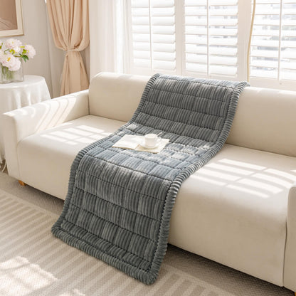 Waterproof Lazy Soft Flannel Breathable Pet Mat Non-slip Sectional Couch Cover
