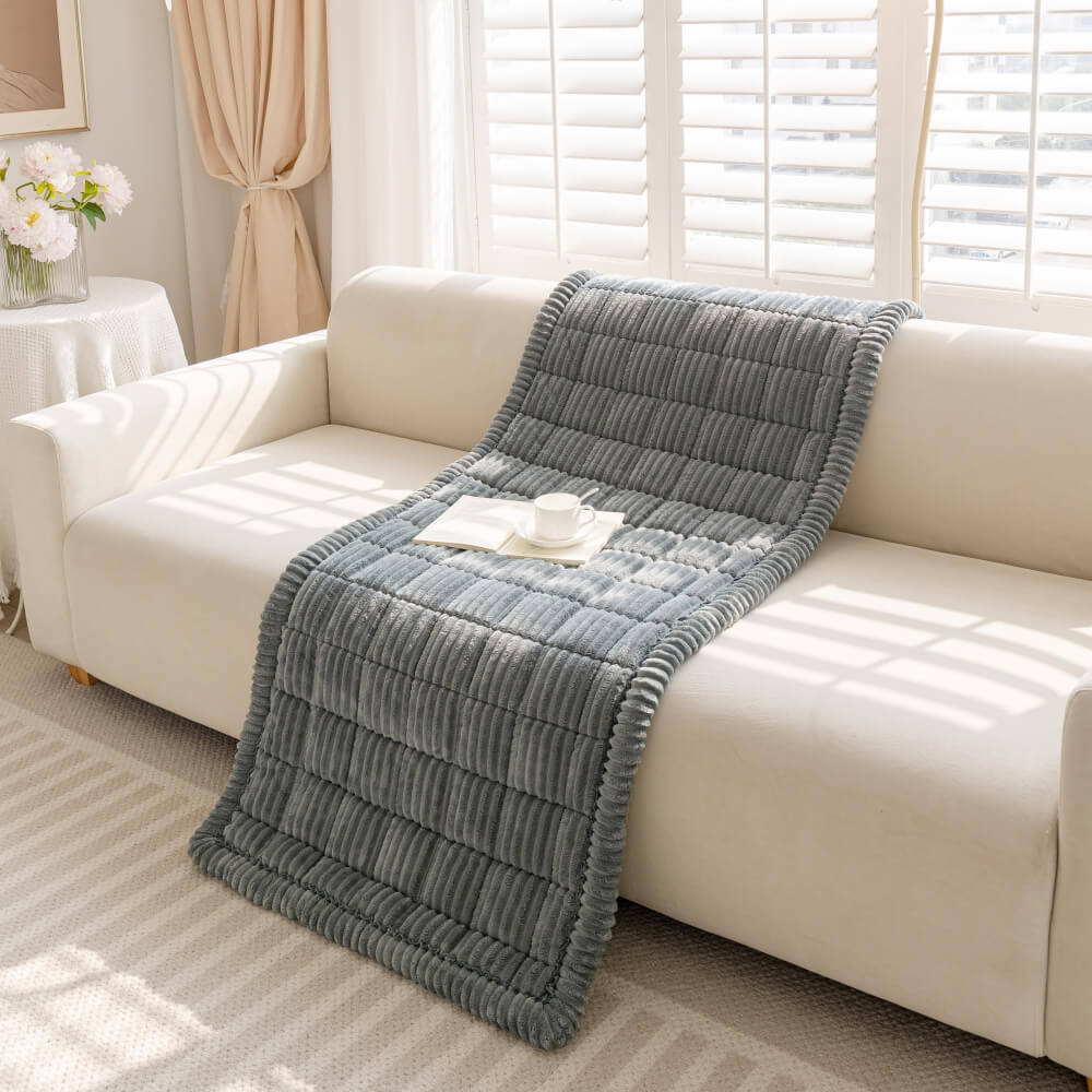 Waterproof Lazy Soft Flannel Breathable Pet Mat Non-slip Couch Cover