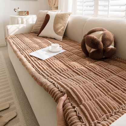 Waterproof Lazy Soft Flannel Breathable Pet Mat Non-slip Sectional Couch Cover