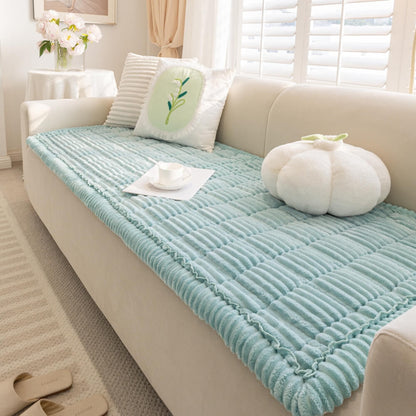 Waterproof Lazy Soft Flannel Breathable Pet Mat Non-slip Sectional Couch Cover
