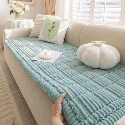 Waterproof Lazy Soft Flannel Breathable Pet Mat Non-slip Sectional Couch Cover