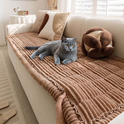 Waterproof Lazy Soft Flannel Breathable Pet Mat Non-slip Couch Cover
