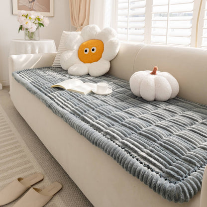 Waterproof Lazy Soft Flannel Breathable Pet Mat Non-slip Sectional Couch Cover