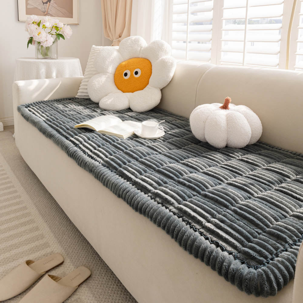 Waterproof Lazy Soft Flannel Breathable Pet Mat Non-slip Sectional Couch Cover
