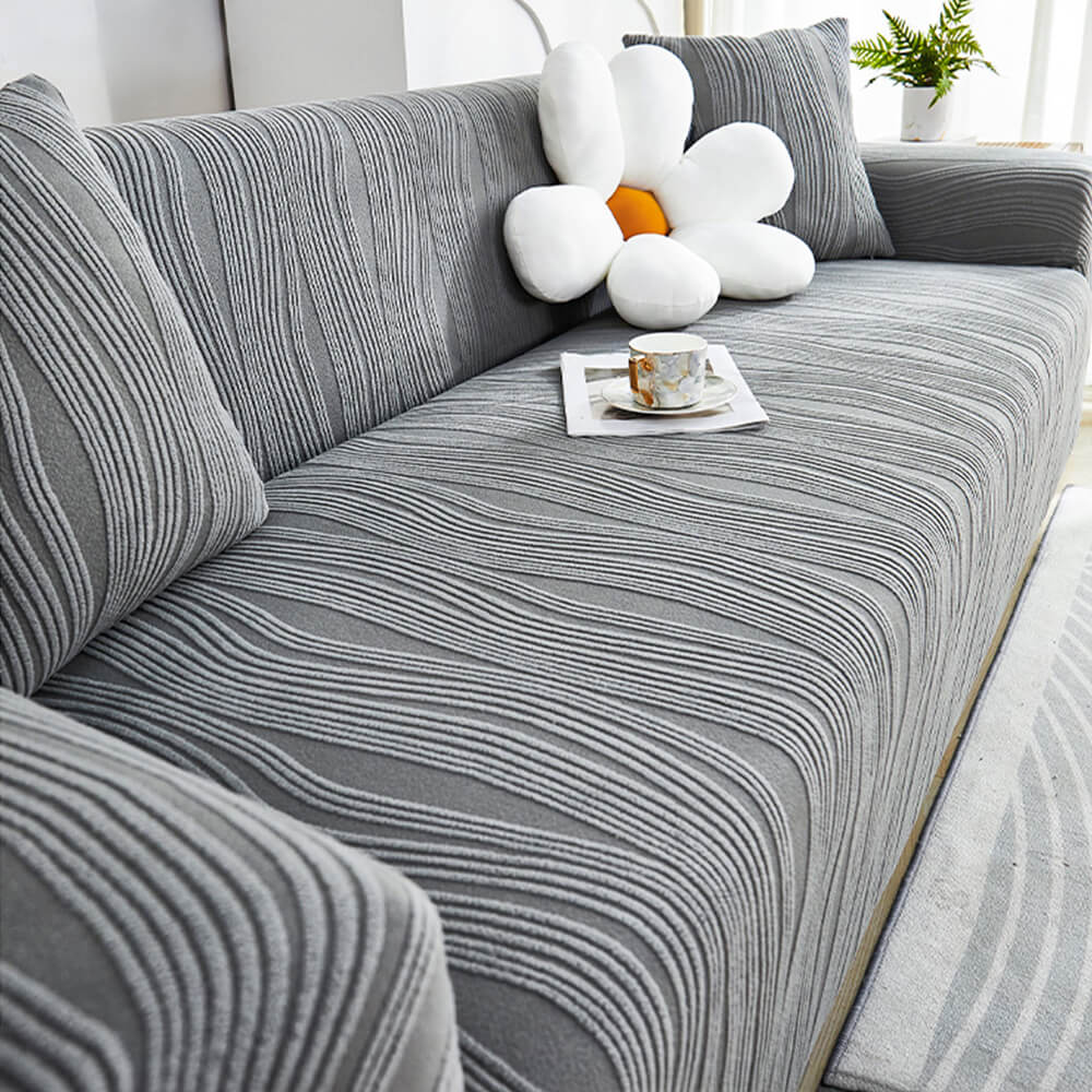 Jacquard Stretch Full-Cover Anti-scratch Armchair Cover