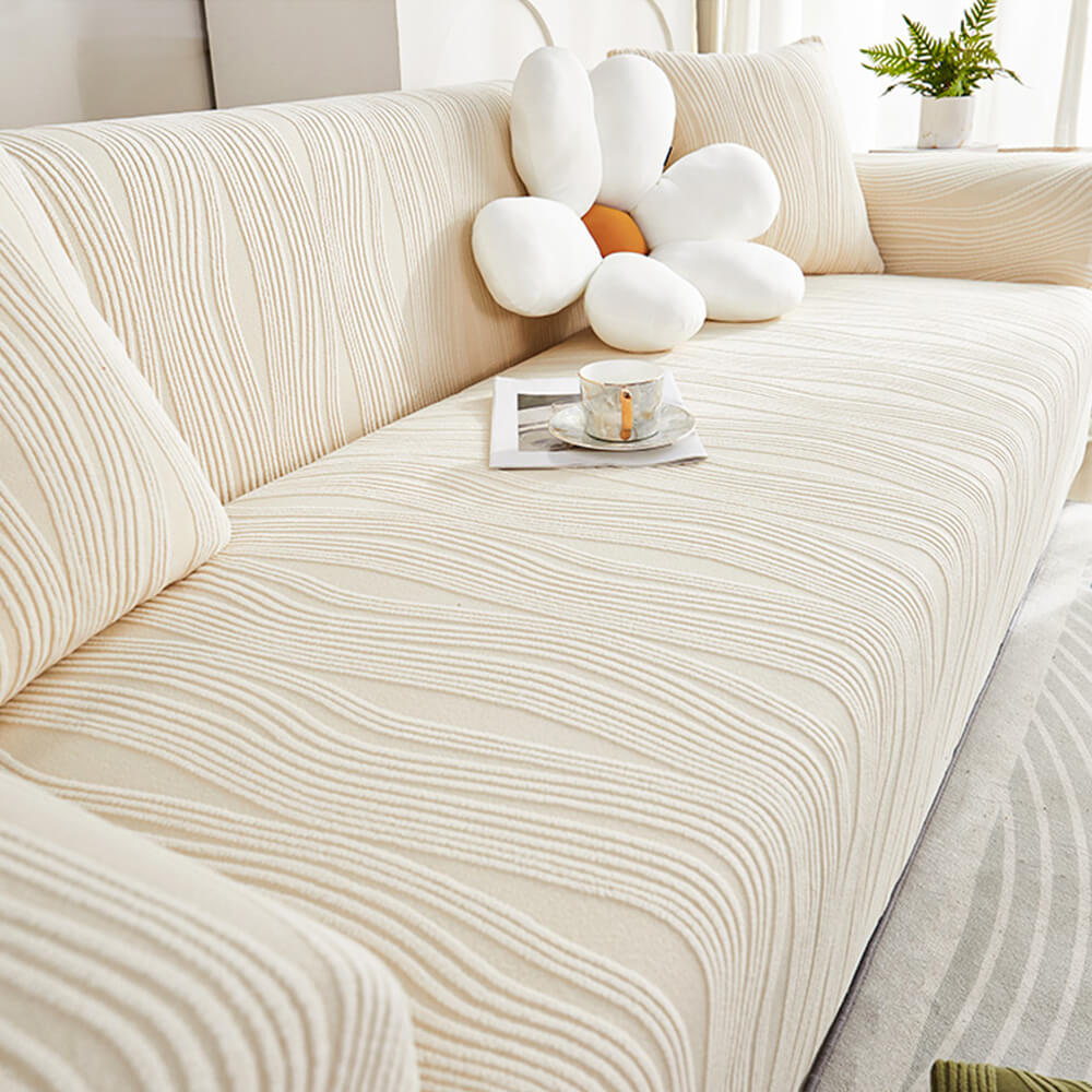 Jacquard Stretch Full-Cover Anti-scratch Armchair Cover