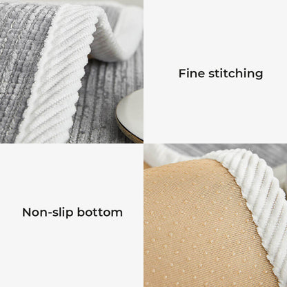 Waterproof Antimicrobial Simple Chenille Fabric Anti-scratch  Sectional Couch Cover