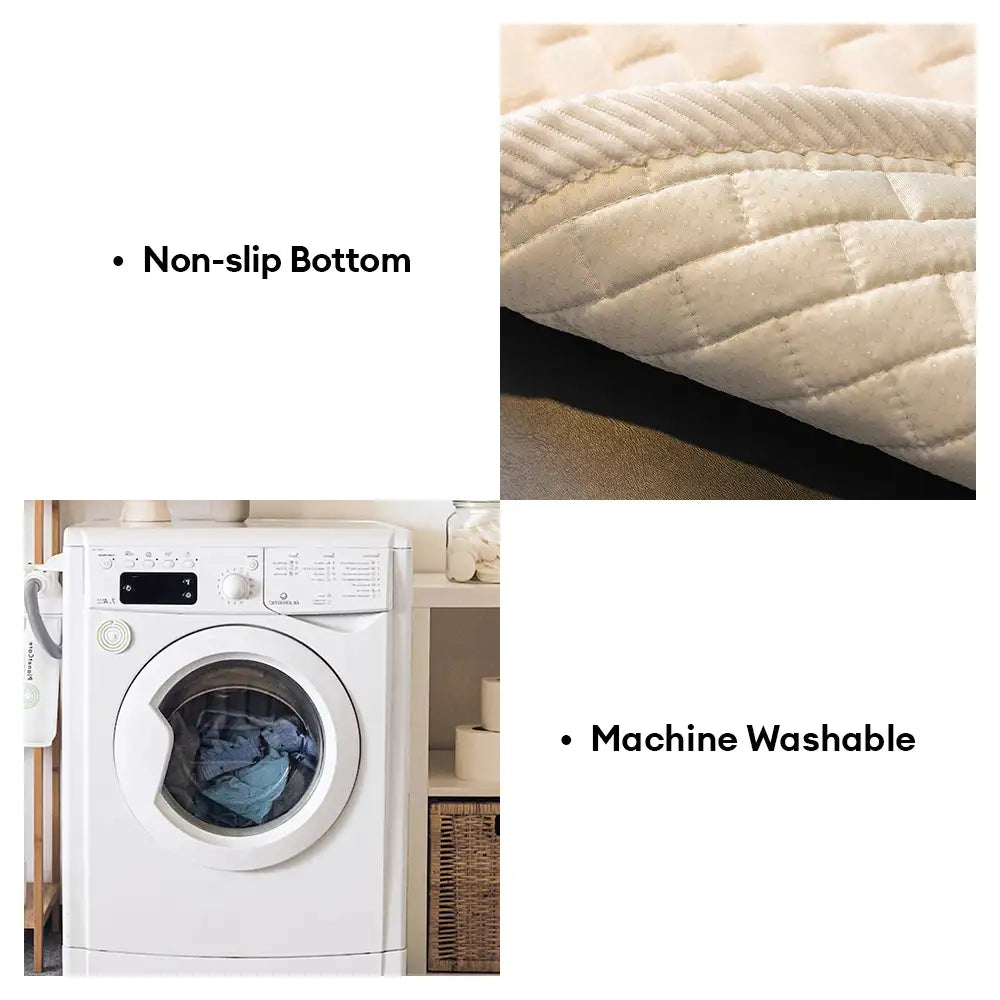 Soft Plush Scratch-Resistant Pet Mat One-Piece Non-Slip Couch Cover