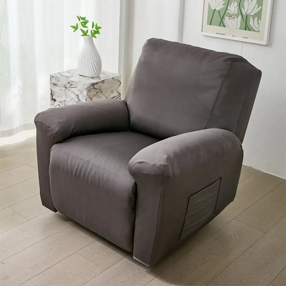 Water-Repellent Scratch-Resistant Elastic Full-Coverage Recliner Couch Cover