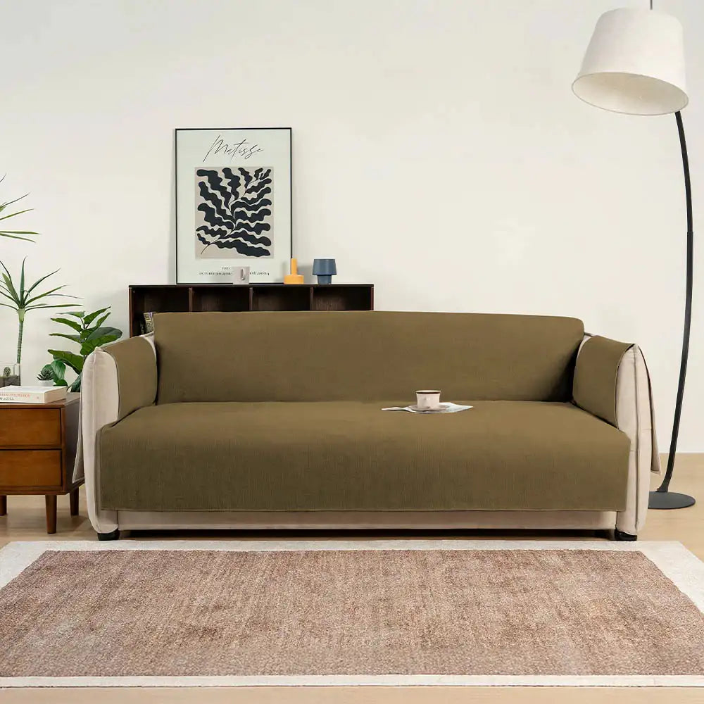 Waterproof Non-Slip Furniture Protector One-Piece Pet Sectional Couch Cover-Slipsafe