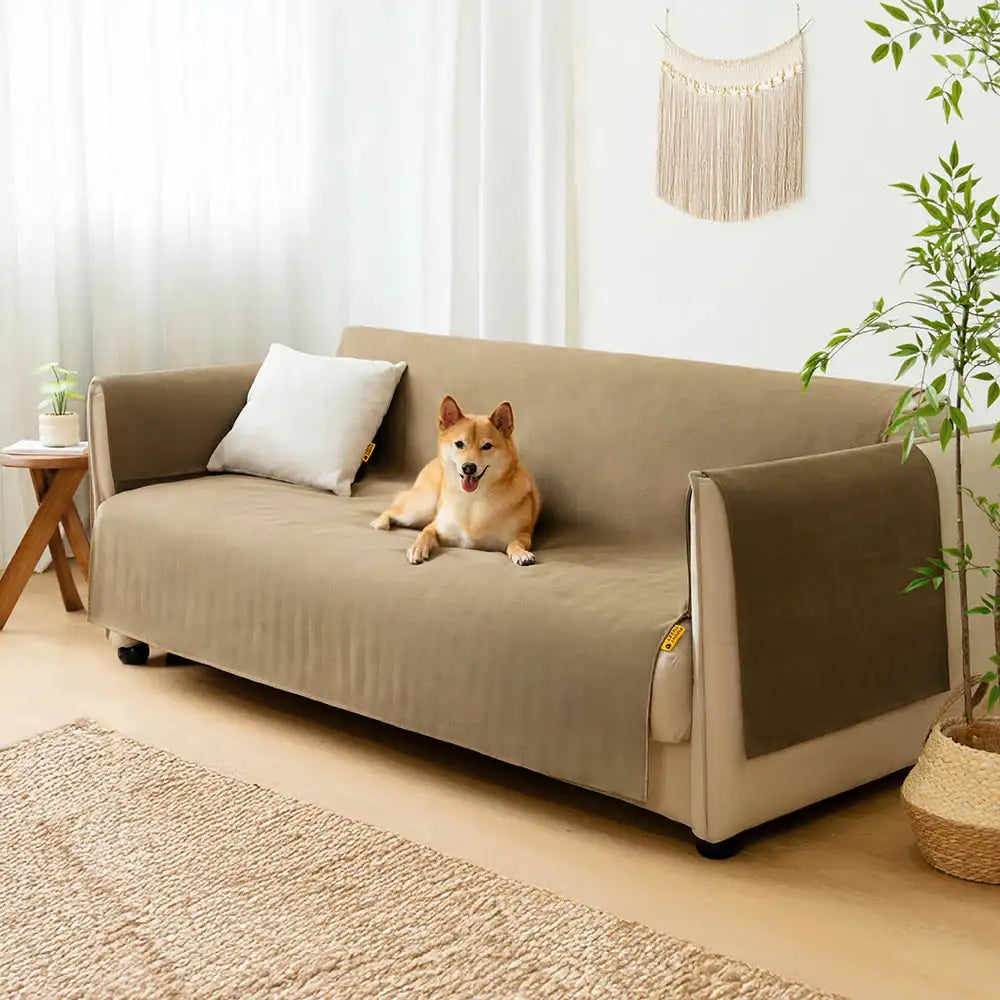 Waterproof Non-Slip Furniture Protector One-Piece Pet Couch Cover-Slipsafe